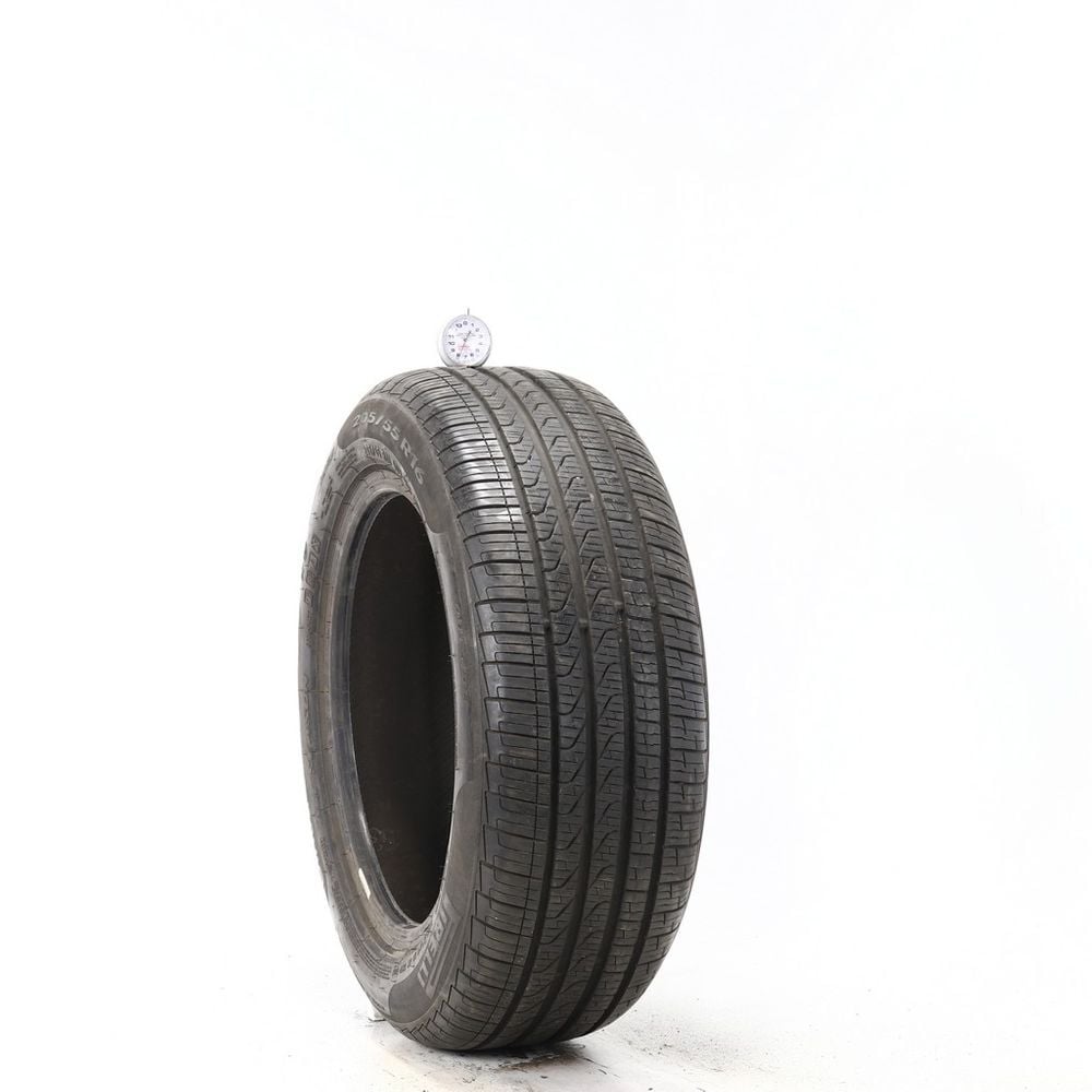 Set of (2) Used 205/55R16 Pirelli Cinturato P7 Run Flat 91V - 7-7.5/32 - Image 4