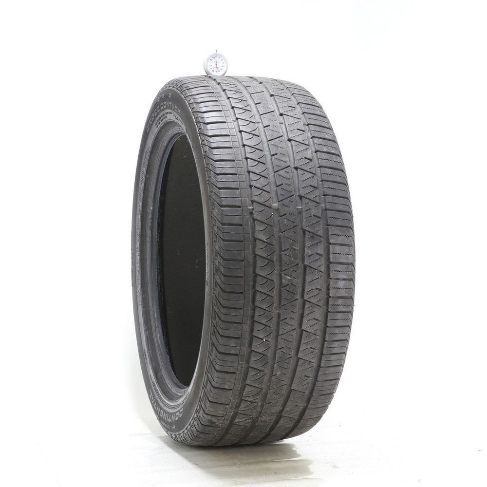 Set of (2) Used 275/45R21 Continental CrossContact LX Sport ContiSilent 110Y - 6.5/32 - Image 1