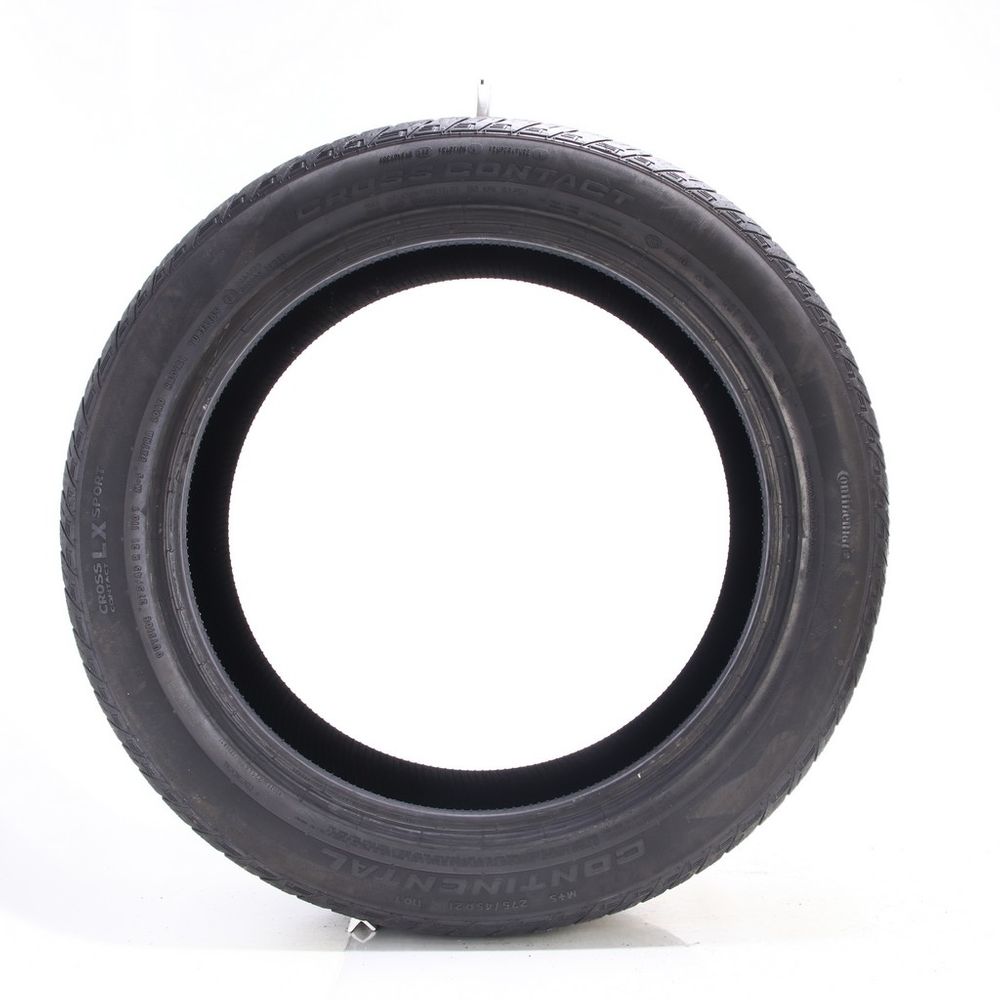 Set of (2) Used 275/45R21 Continental CrossContact LX Sport ContiSilent 110Y - 6.5/32 - Image 3