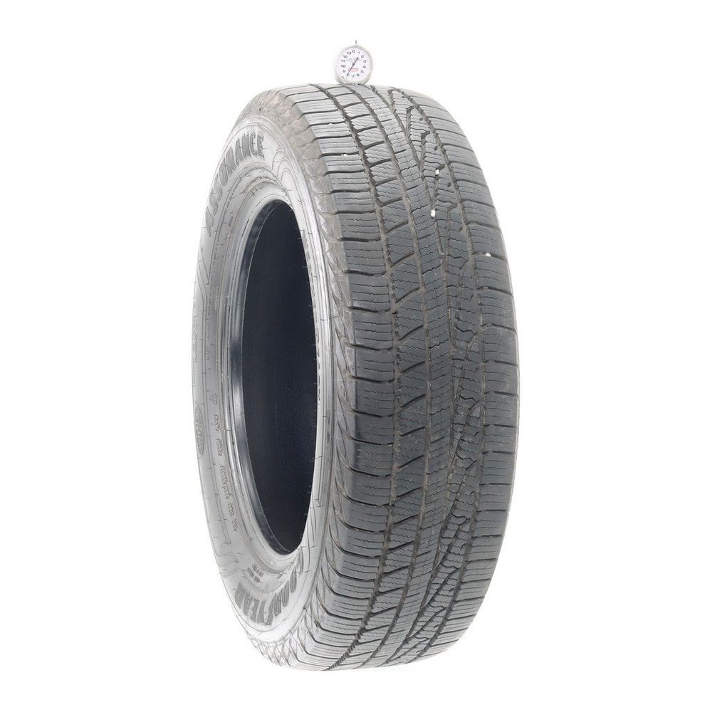 Set of (4) Used 225/65R17 Goodyear Assurance WeatherReady 102H - 8-9.5/32 - Image 1