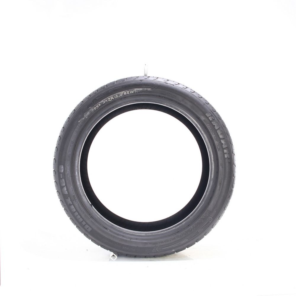 Set of (2) Used 235/45ZR18 Radar Dimax AS-8 98W - 7.5-9/32 - Image 6