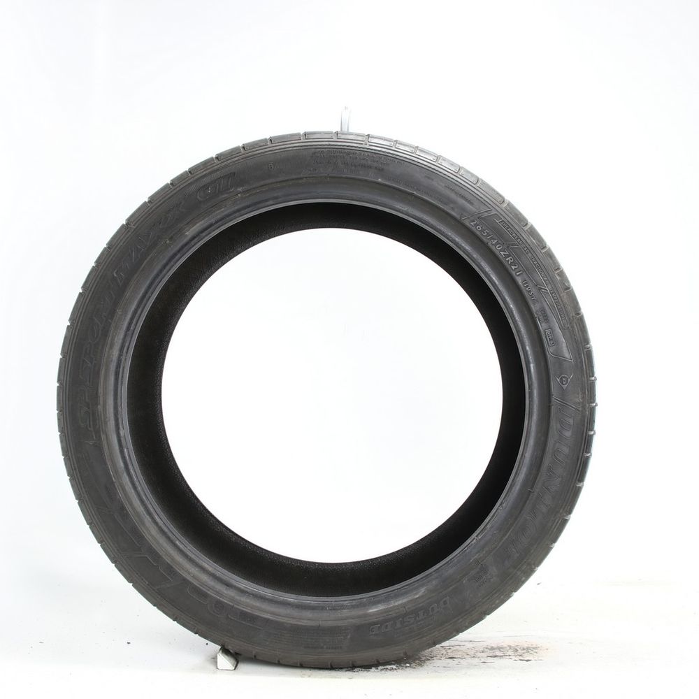 Set of (4) Used 265/40ZR21 Dunlop SP Sport Maxx GT B MFS 105Y - 6.5-7/32 - Image 3