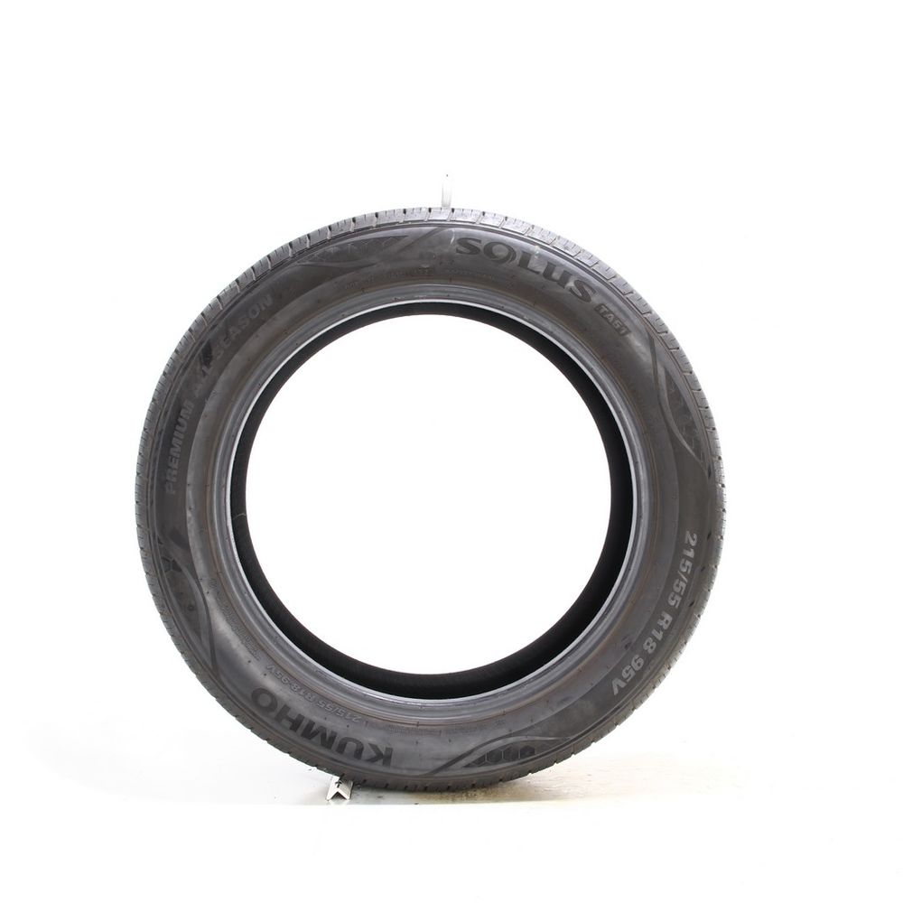 Set of (4) Used 215/55R18 Kumho Solus TA51 95V - 8-8.5/32 - Image 6
