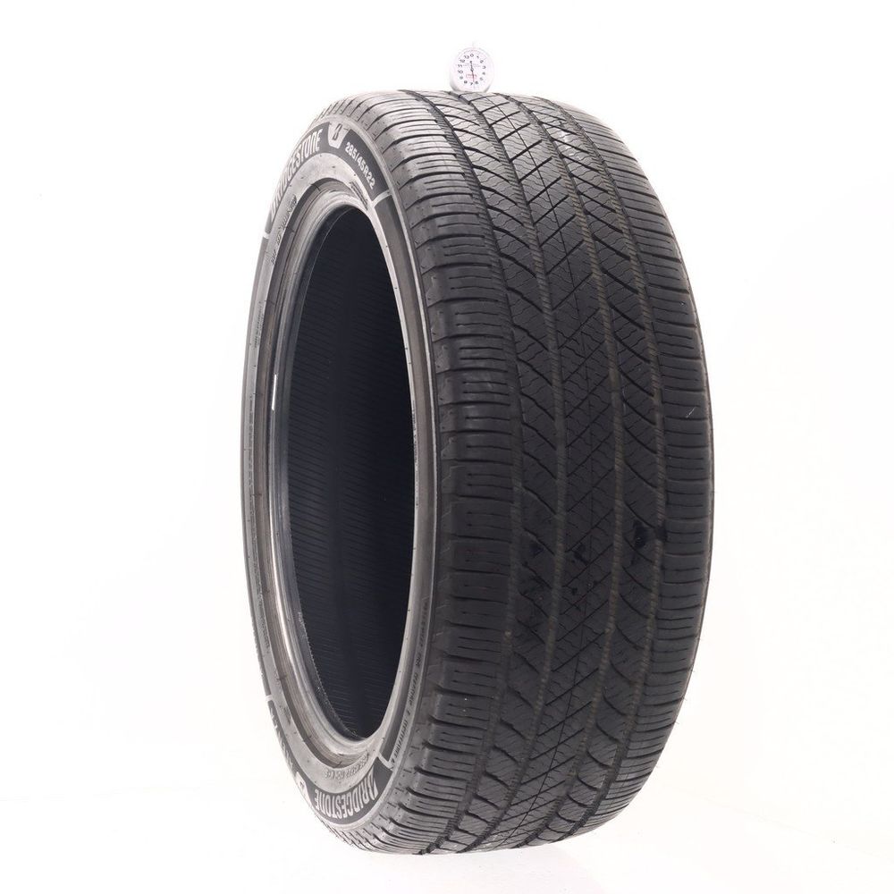 Set of (2) Used 285/45R22 Bridgestone Alenza AS Ultra 110H - 6.5-7/32 - Image 1