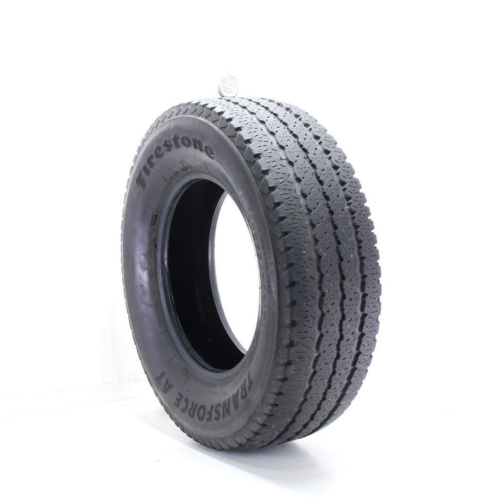 Set of (2) Used LT 265/70R17 Firestone Transforce AT 121/118Q E - 9-10/32 - Image 1
