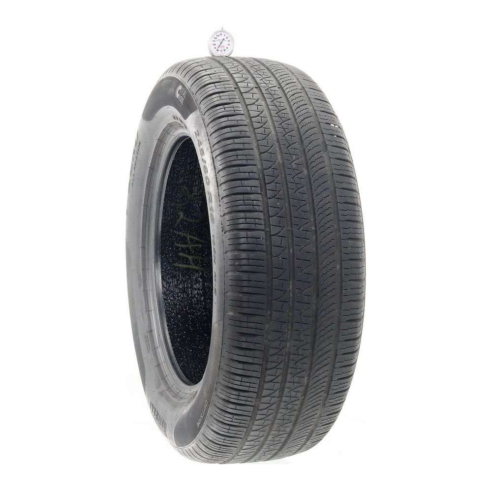 Set of (2) Used 245/60R18 Pirelli P Zero Seal Inside 105H - 7-8.5/32 - Image 4