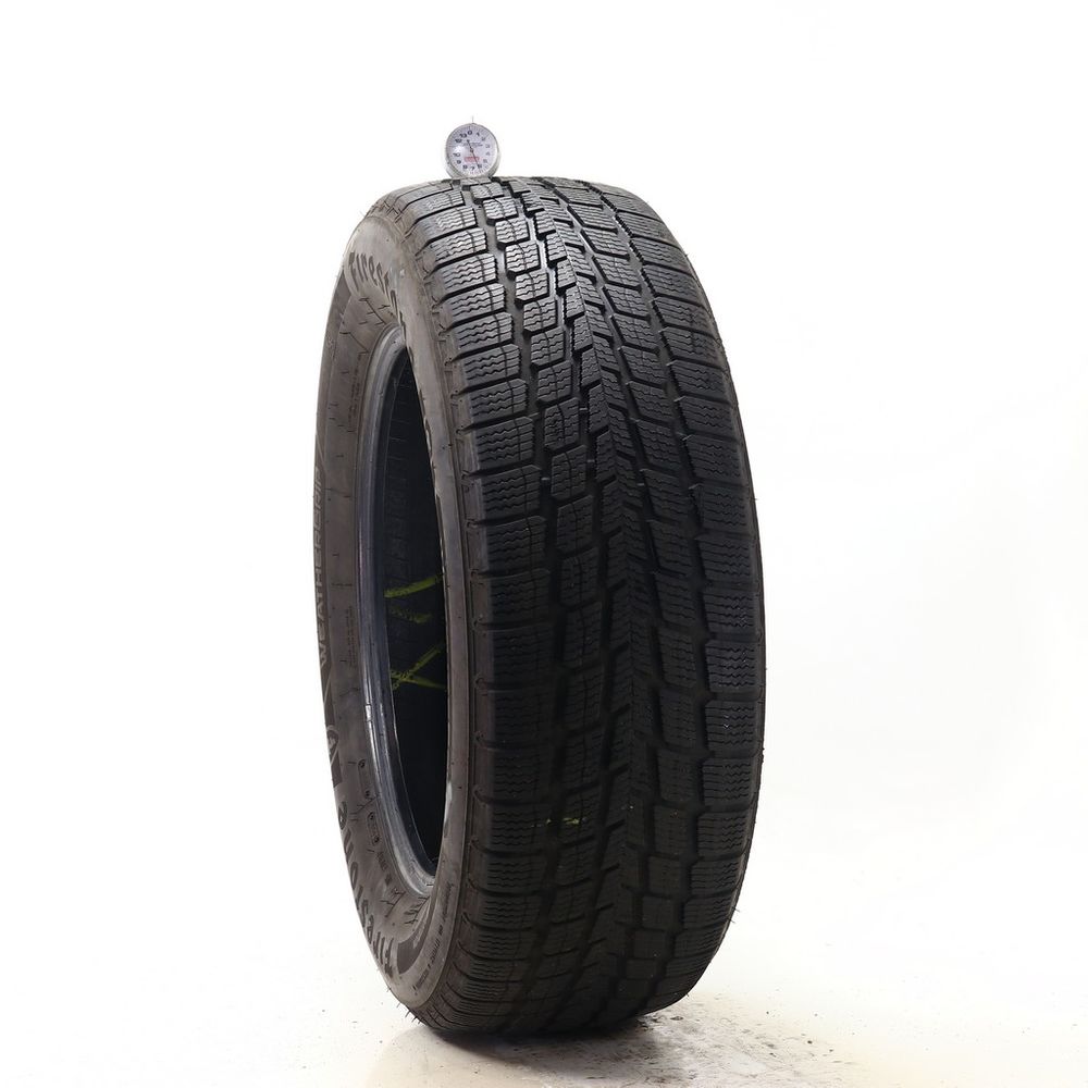 Set of (2) Used 245/60R18 Firestone WeatherGrip 105H - 6-7/32 - Image 1