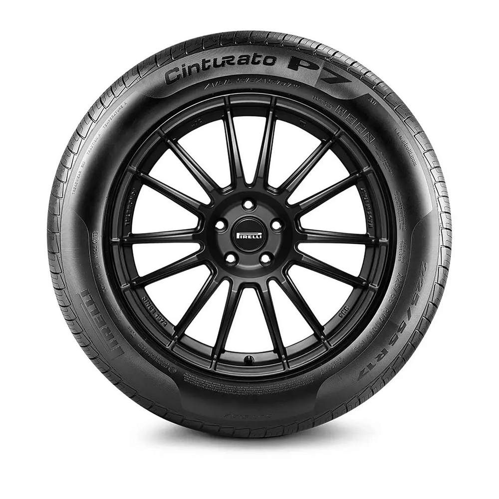 Set of (4) New P 225/50R17 Pirelli Cinturato P7 All Season 94V - Image 2
