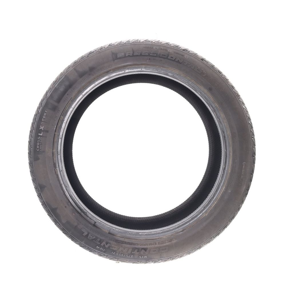 Set of (2) Used 275/45R21 Continental CrossContact LX Sport 110W - 6.5-8/32 - Image 6