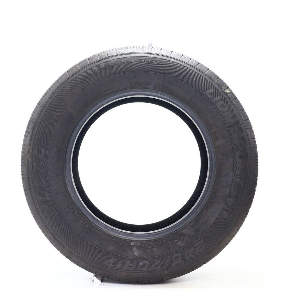 Set of (2) Used 245/70R17 Leao Lion Sport H/T 110T - 8-8.5/32 - Image 3