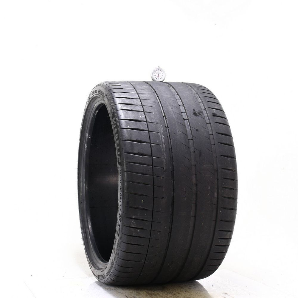 Set of (2) Used 345/25ZR21 Michelin Pilot Sport 4 S ZP 104Y - 7/32 - Image 1