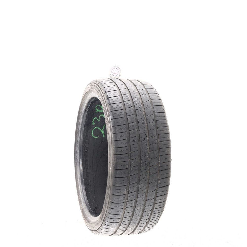 Set of (2) Used 235/35ZR19 Falken Azenis FK460 A/S 91Y - 6.5-8/32 - Image 1