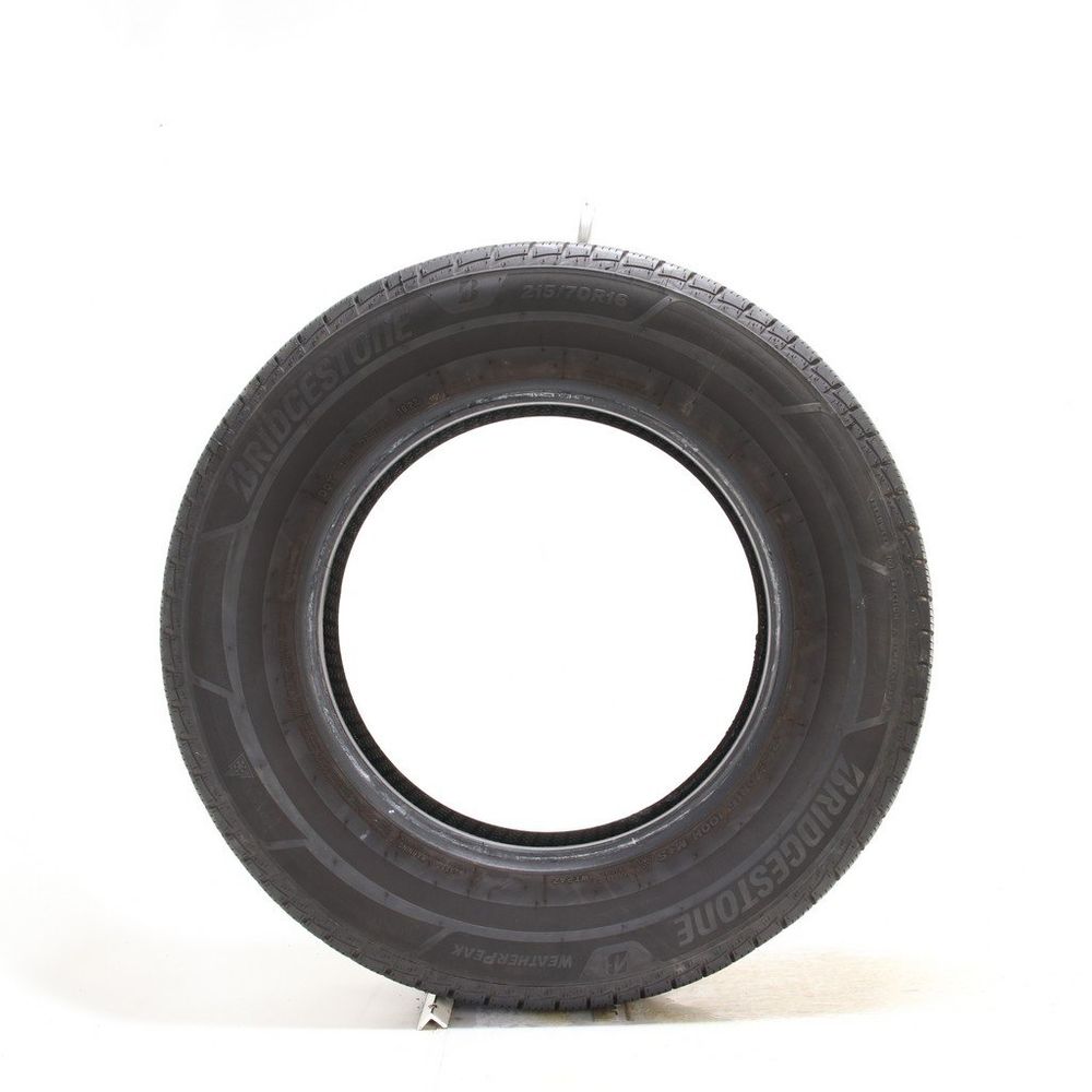 Set of (2) Used 215/70R16 Bridgestone WeatherPeak 100H - 6.5-8/32 - Image 6