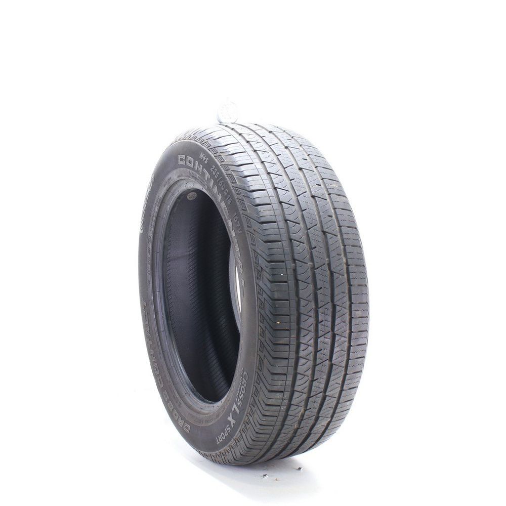 Set of (4) Used 235/60R18 Continental CrossContact LX Sport LR 107V - 6.5-7/32 - Image 1