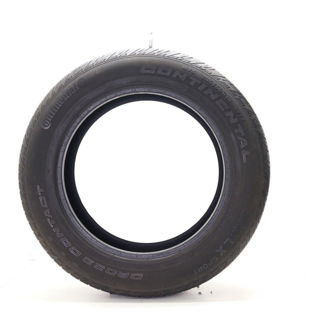 Set of (4) Used 235/60R18 Continental CrossContact LX Sport LR 107V - 6.5-7/32 - Image 3