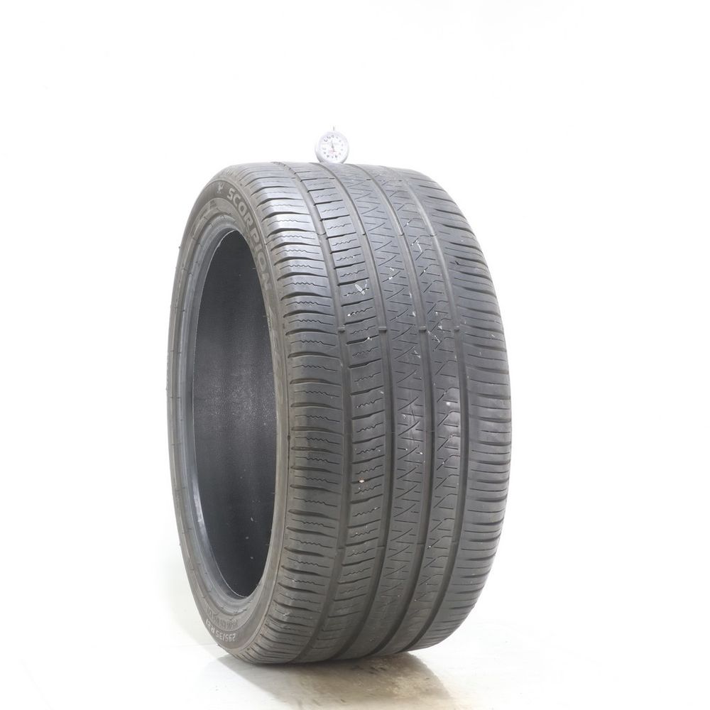 Set of (2) Used 295/35R21 Pirelli Scorpion Zero Plus 107Y - 5.5-6/32 - Image 4