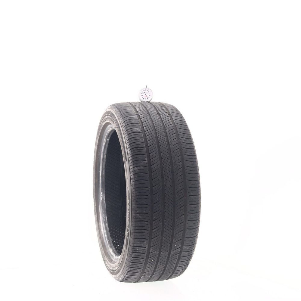 Set of (2) Used 225/45R17 Hankook Kinergy GT 91W - 5.5-7/32 - Image 1