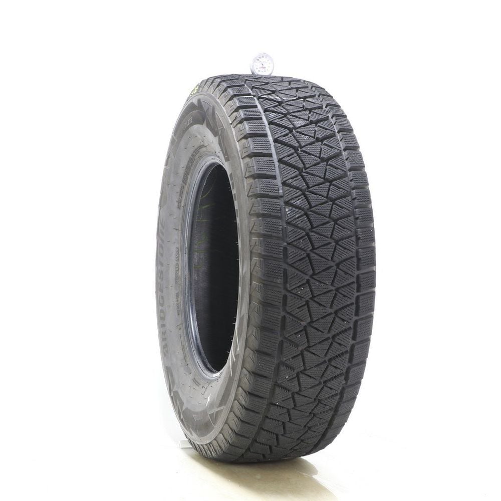 Set of (2) Used 265/70R17 Bridgestone Blizzak DM-V2 115R - 12/32 - Image 1