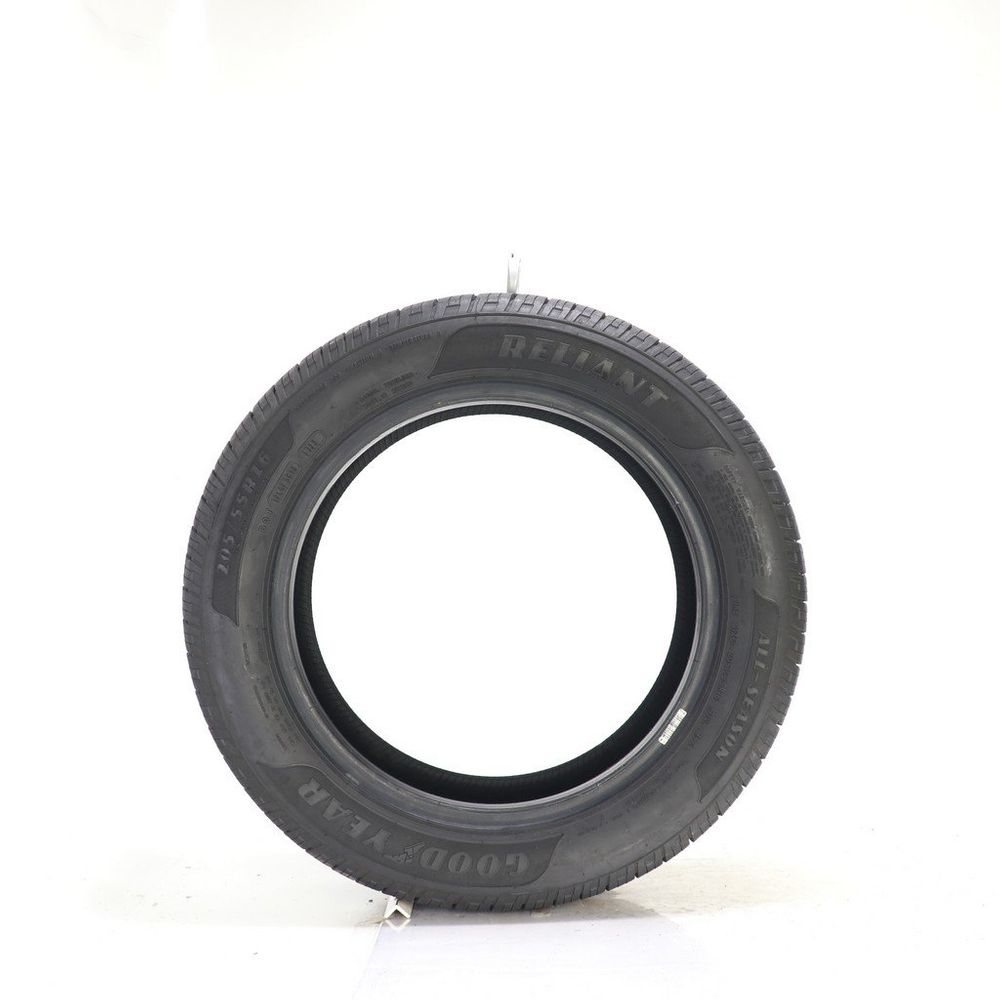 Set of (4) Used 205/55R16 Goodyear Reliant All-season 91V - 7.5-9/32 - Image 9
