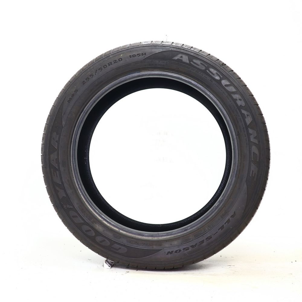 Set of (2) Used 255/50R20 Goodyear Assurance All-Season 105H - 6.5-8/32 - Image 3