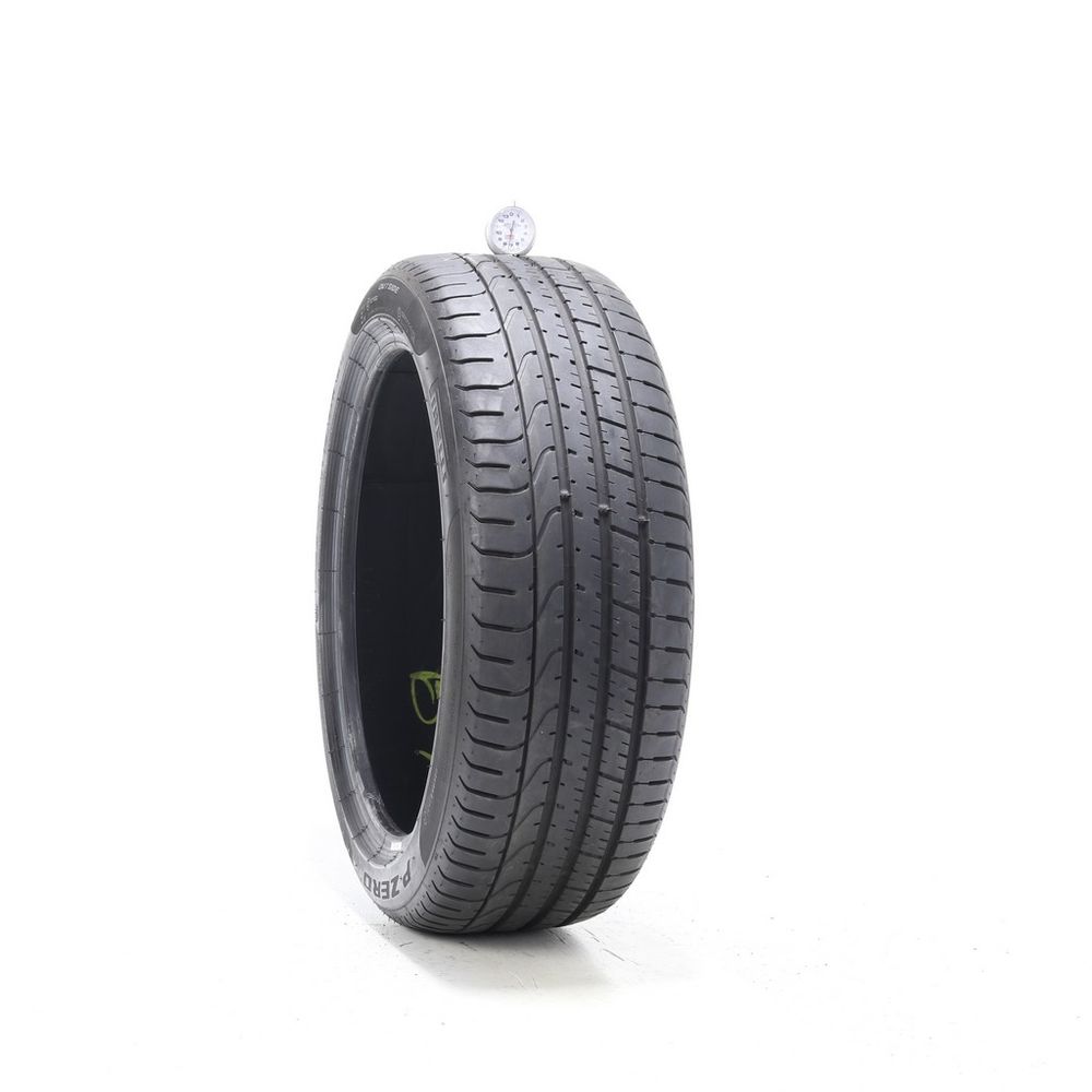 Set of (2) Used 225/45R19 Pirelli P Zero Run Flat 92W - 7-8.5/32 - Image 1
