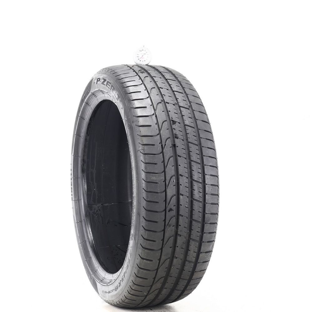 Set of (2) Used 225/45R19 Pirelli P Zero Run Flat 92W - 7-8.5/32 - Image 4