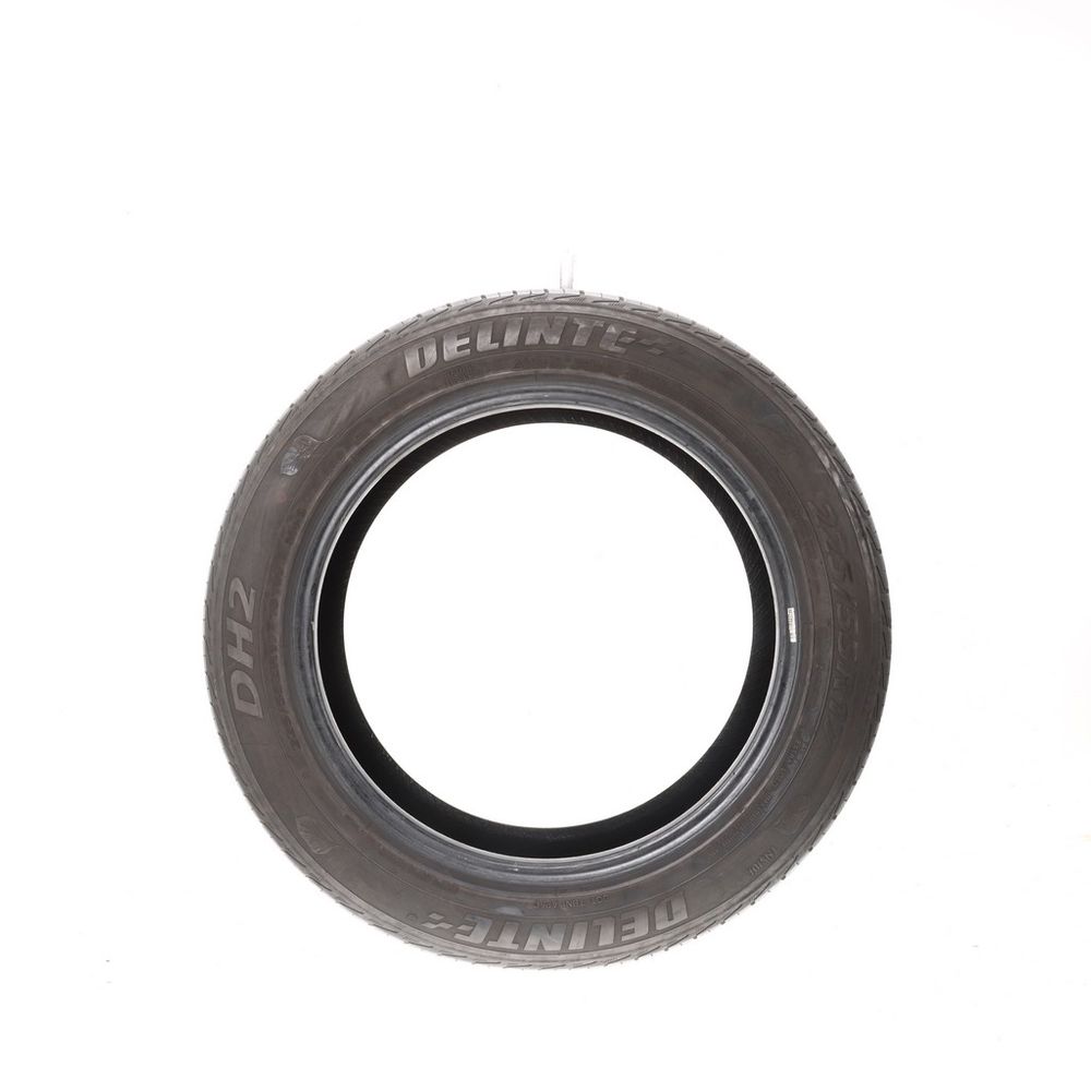 Set of (2) Used 225/55ZR17 Delinte DH2 Eco 101W - 7.5-9/32 - Image 3