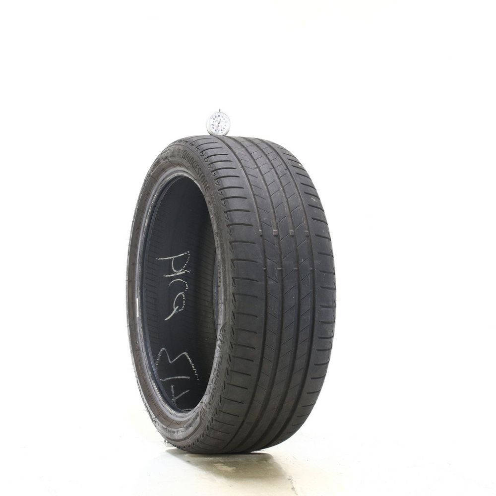 Set of (2) Used 225/40R19 Bridgestone Turanza T005 RFT 93Y - 7.5-8/32 - Image 1