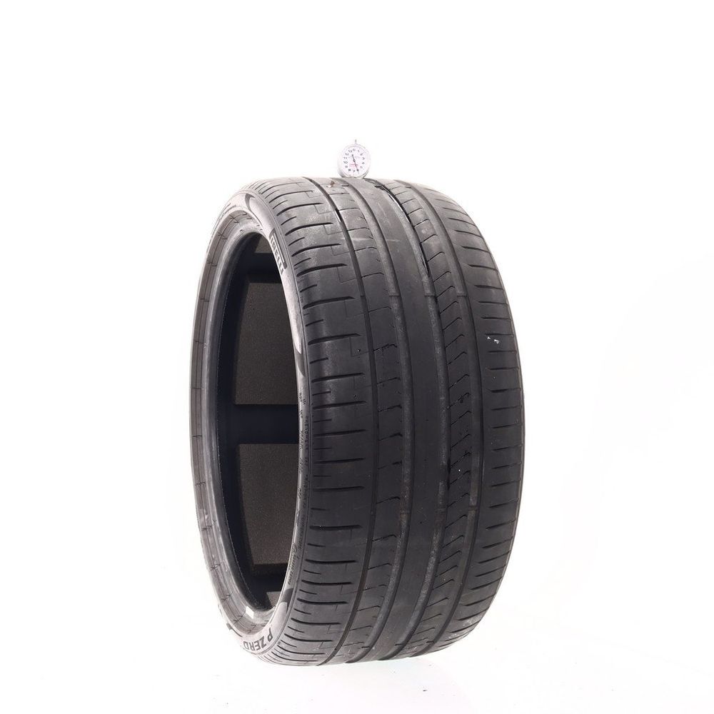 Set of (2) Used 285/30R21 Pirelli P Zero PZ4 MO-S PNCS 100Y - 6-6.5/32 - Image 1