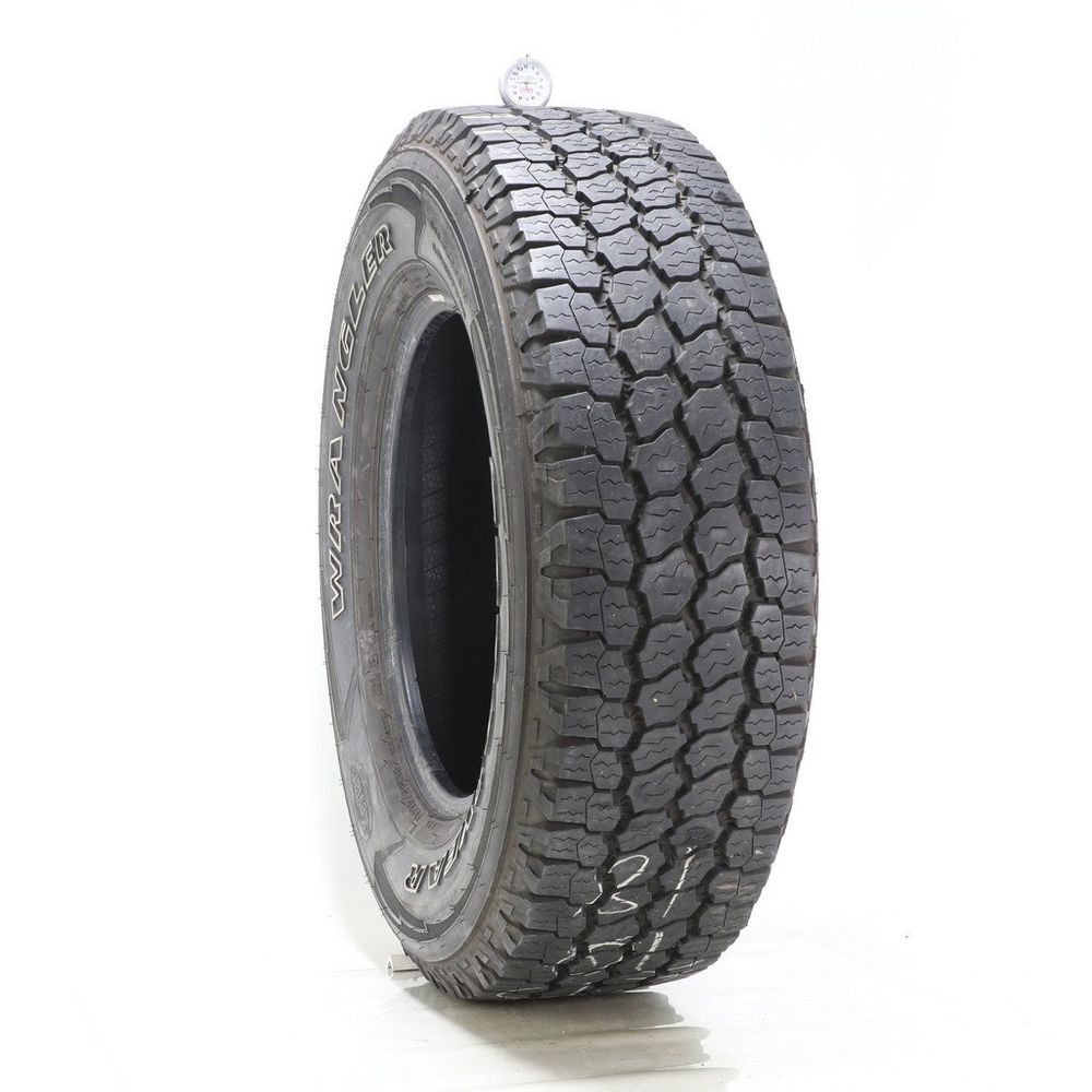 Used LT 275/70R18 Goodyear Wrangler All-Terrain Adventure Kevlar 125/122R E - 10.5/32 - Image 1