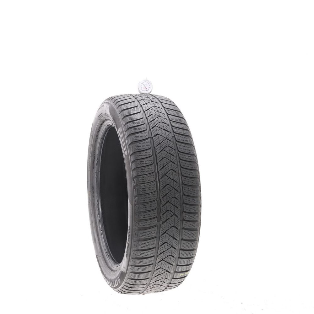 Set of (2) Used 215/50R18 Pirelli Winter Sottozero 3 92V - 5.5-7/32 - Image 1