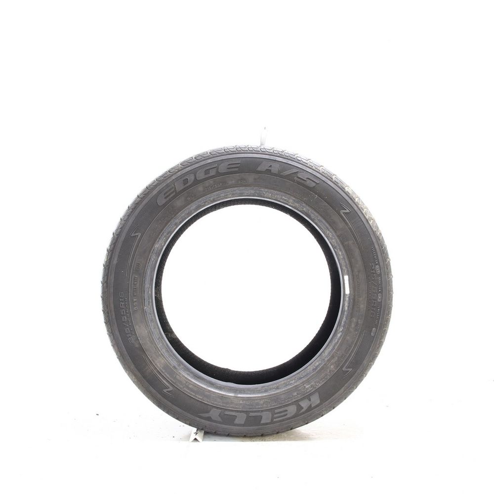 Set of (4) Used 215/55R16 Kelly Edge A/S 93H - 5/32 - Image 3