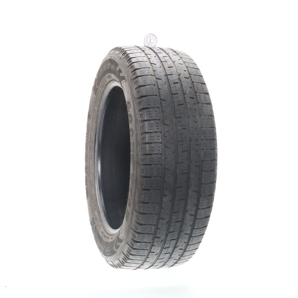 Set of (2) Used 275/55R20 Goodyear Wrangler Steadfast HT Kevlar 113H - 7-7.5/32 - Image 1