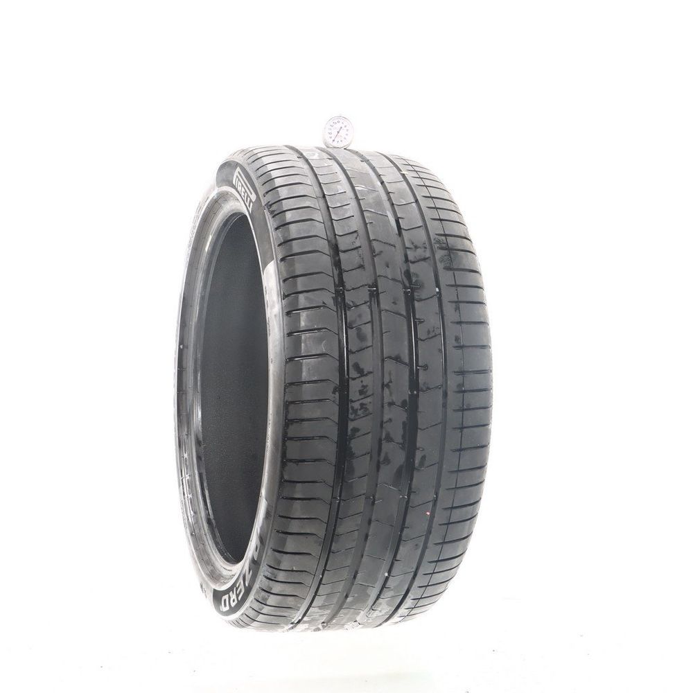 Set of (2) Used 315/35R21 Pirelli P Zero Run Flat 111Y - 7-8/32 - Image 4