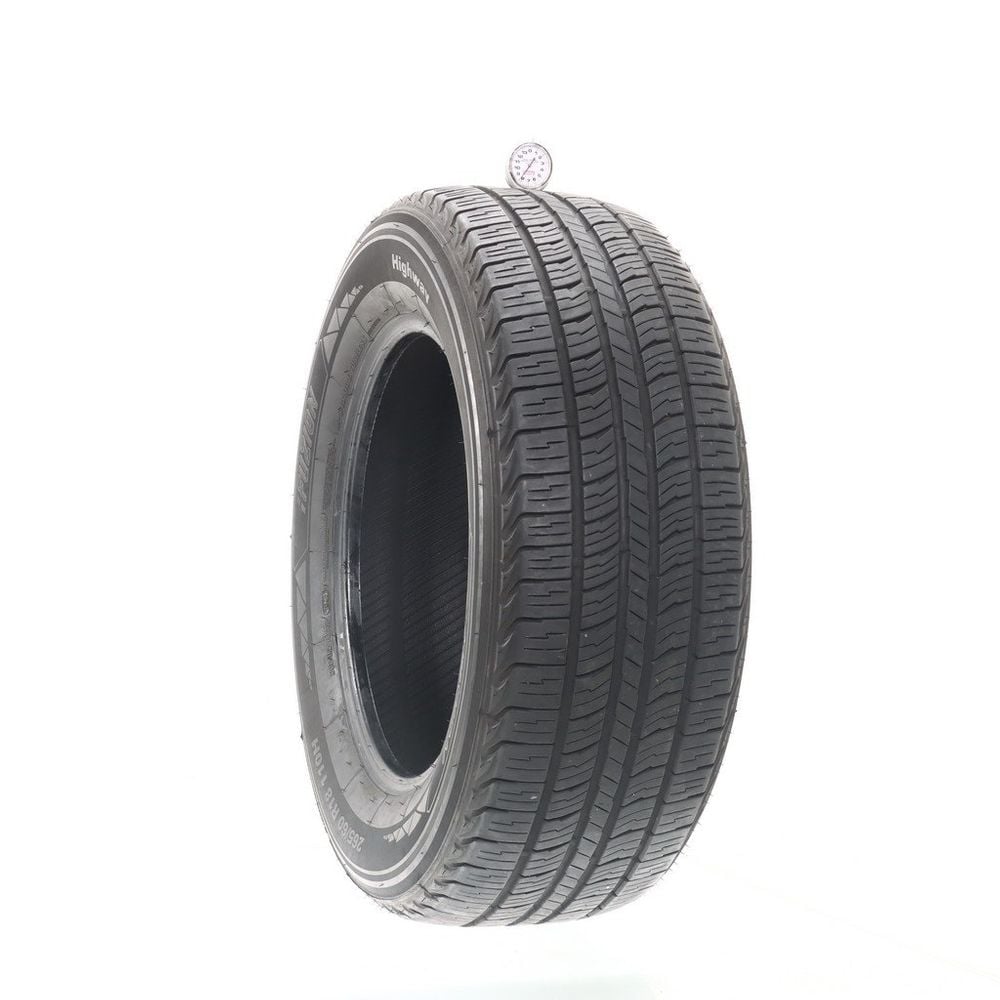 Set of (2) Used 265/60R18 Fuzion Highway 110H - 8/32 - Image 1
