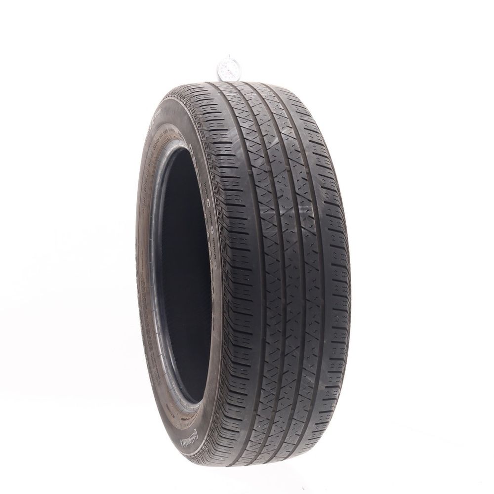 Set of (4) Used 235/55R19 Continental CrossContact LX Sport 101H - 5.5-7/32 - Image 1