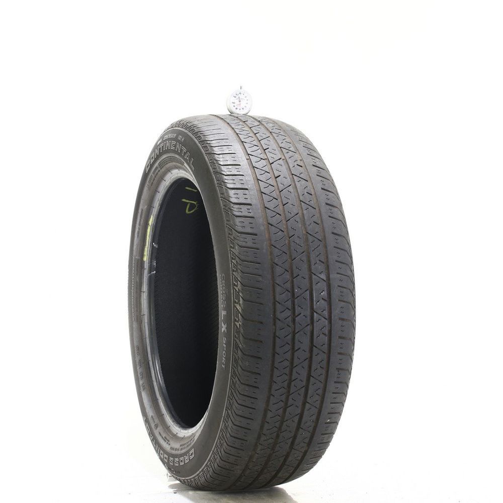 Set of (4) Used 235/55R19 Continental CrossContact LX Sport 101H - 5.5-7/32 - Image 4