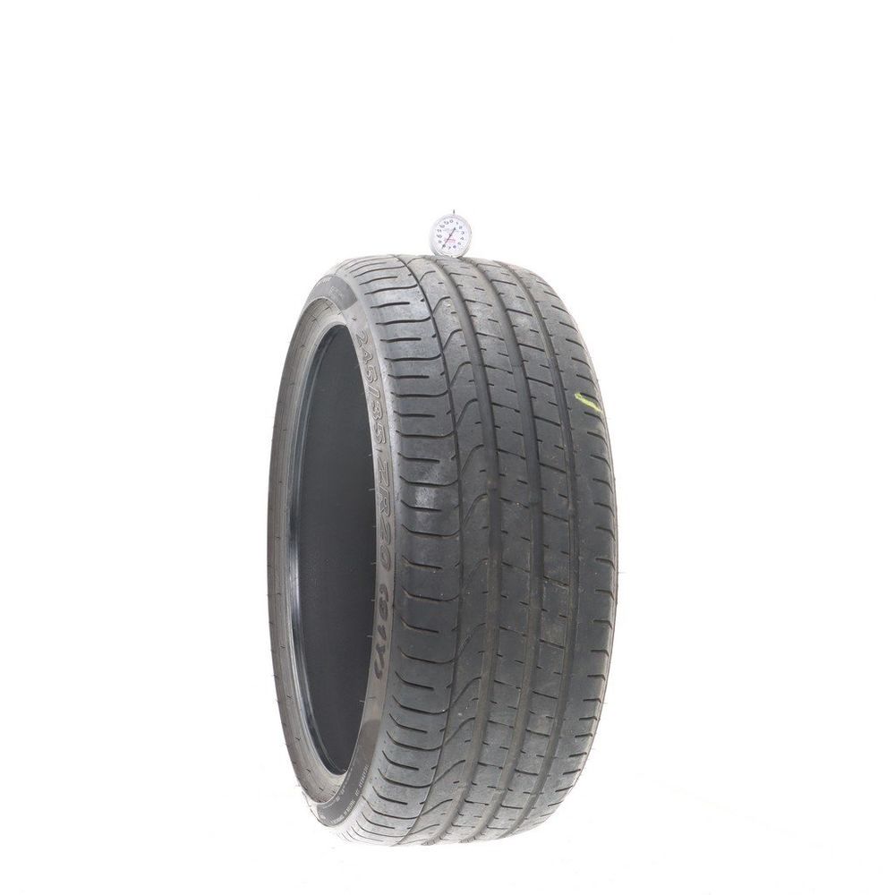 Set of (4) Used 245/35ZR20 Pirelli P Zero N1 91Y - 8-9/32 - Image 1