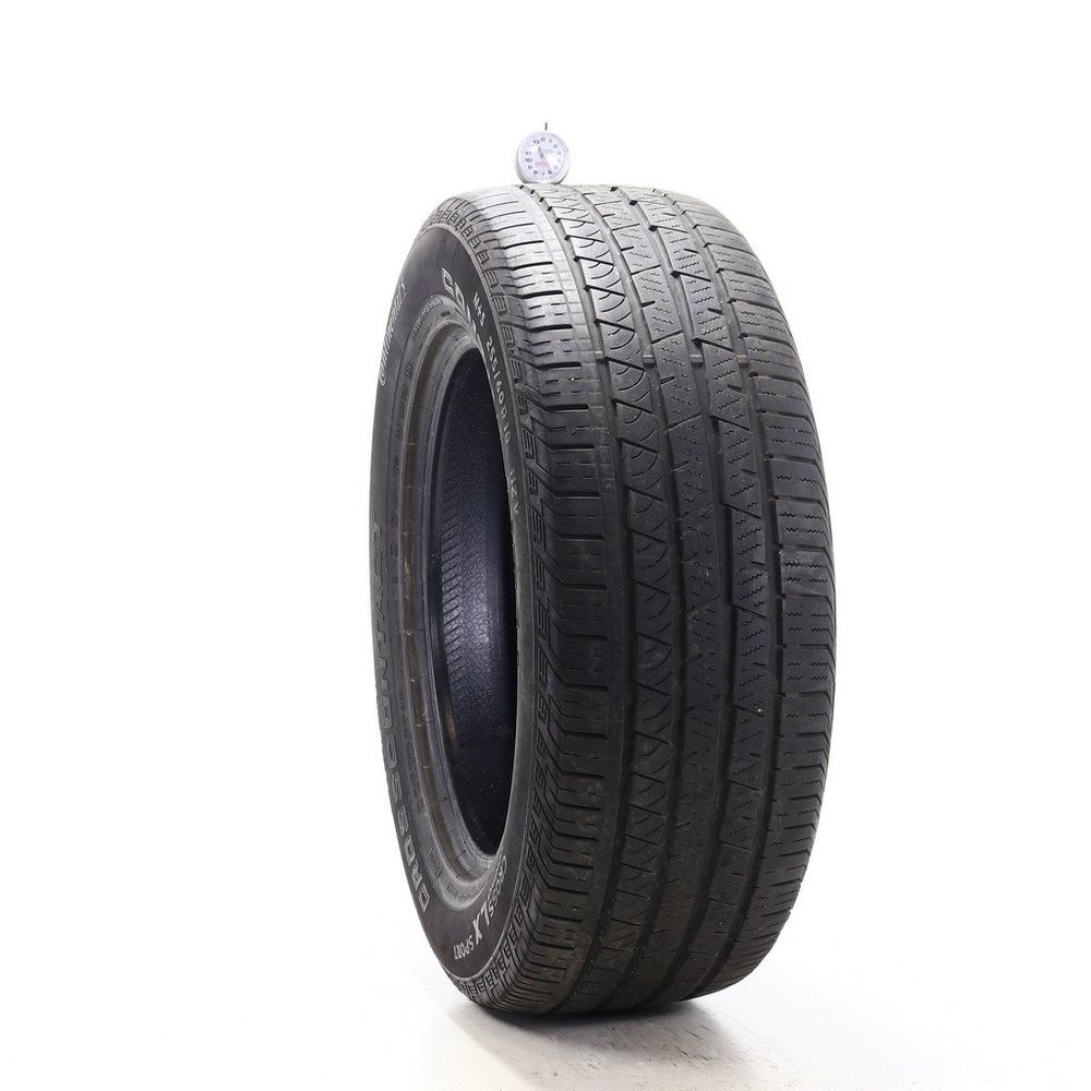 Set of (4) Used 255/60R18 Continental CrossContact LX Sport 112V - 5.5-7/32 - Image 1