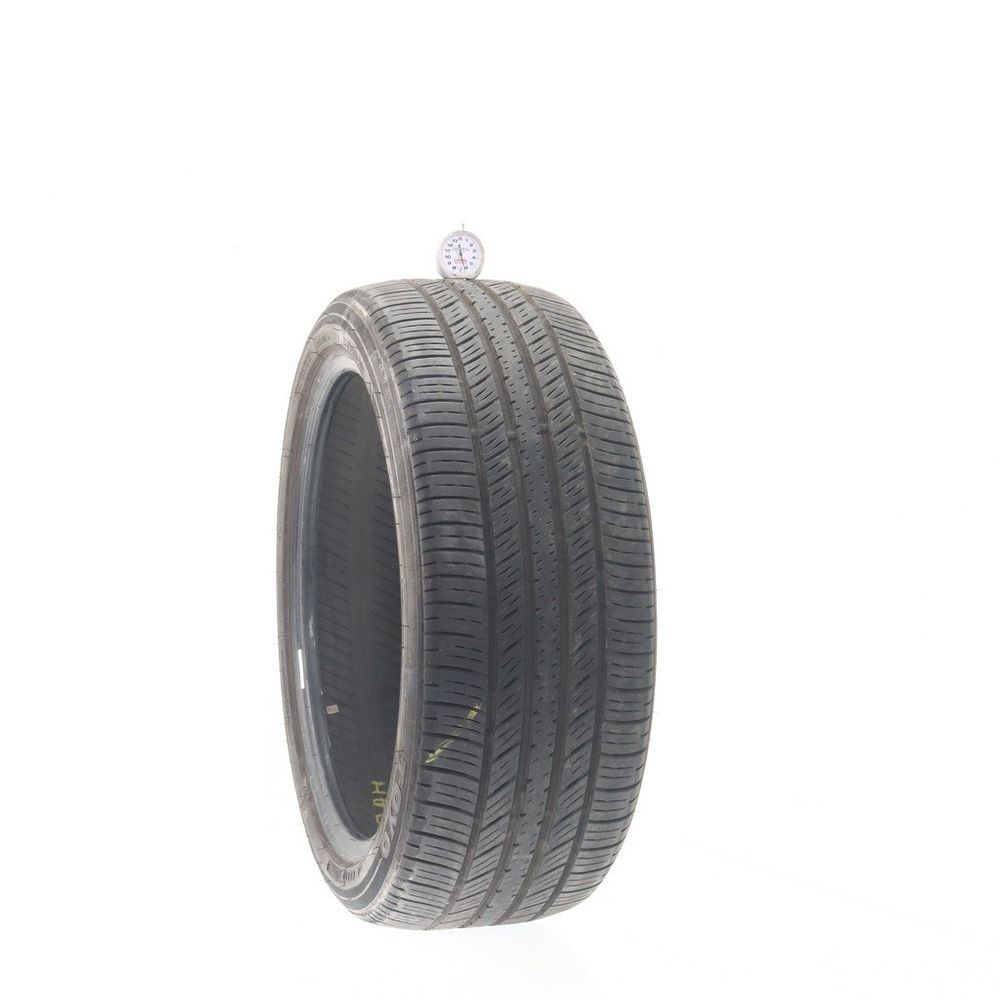Set of (2) Used 215/45R18 Toyo Proxes A40 89V - 6.5-8/32 - Image 1