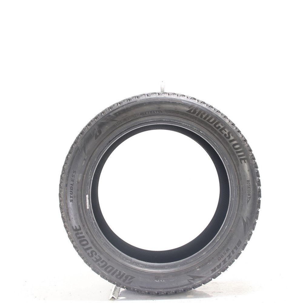Set of (4) Used 225/50R17 Bridgestone Blizzak WS90 Studless 94H - 8-8.5/32 - Image 3