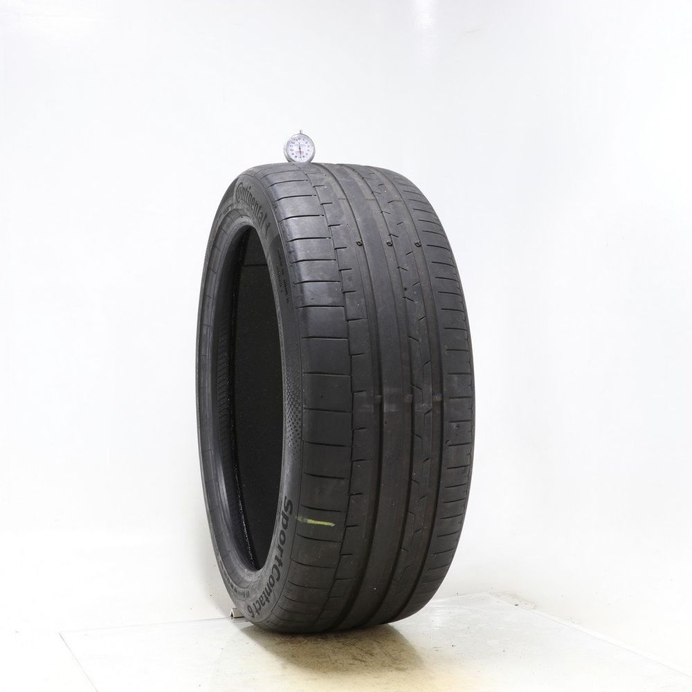 Used 265/40R22 Continental SportContact 6 AO ContiSilent 106H - 6.5/32 - Image 1