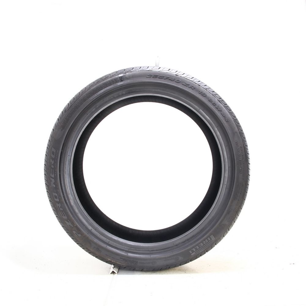 Set of (2) Used 255/40ZR19 Pirelli P Zero Nero 96W - 7.5-8/32 - Image 3