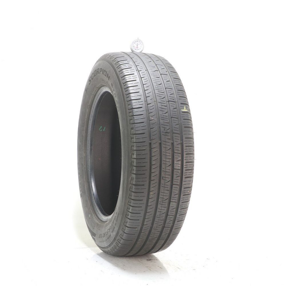 Set of (2) Used 235/65R18 Pirelli Scorpion Strada 106H - 7/32 - Image 1