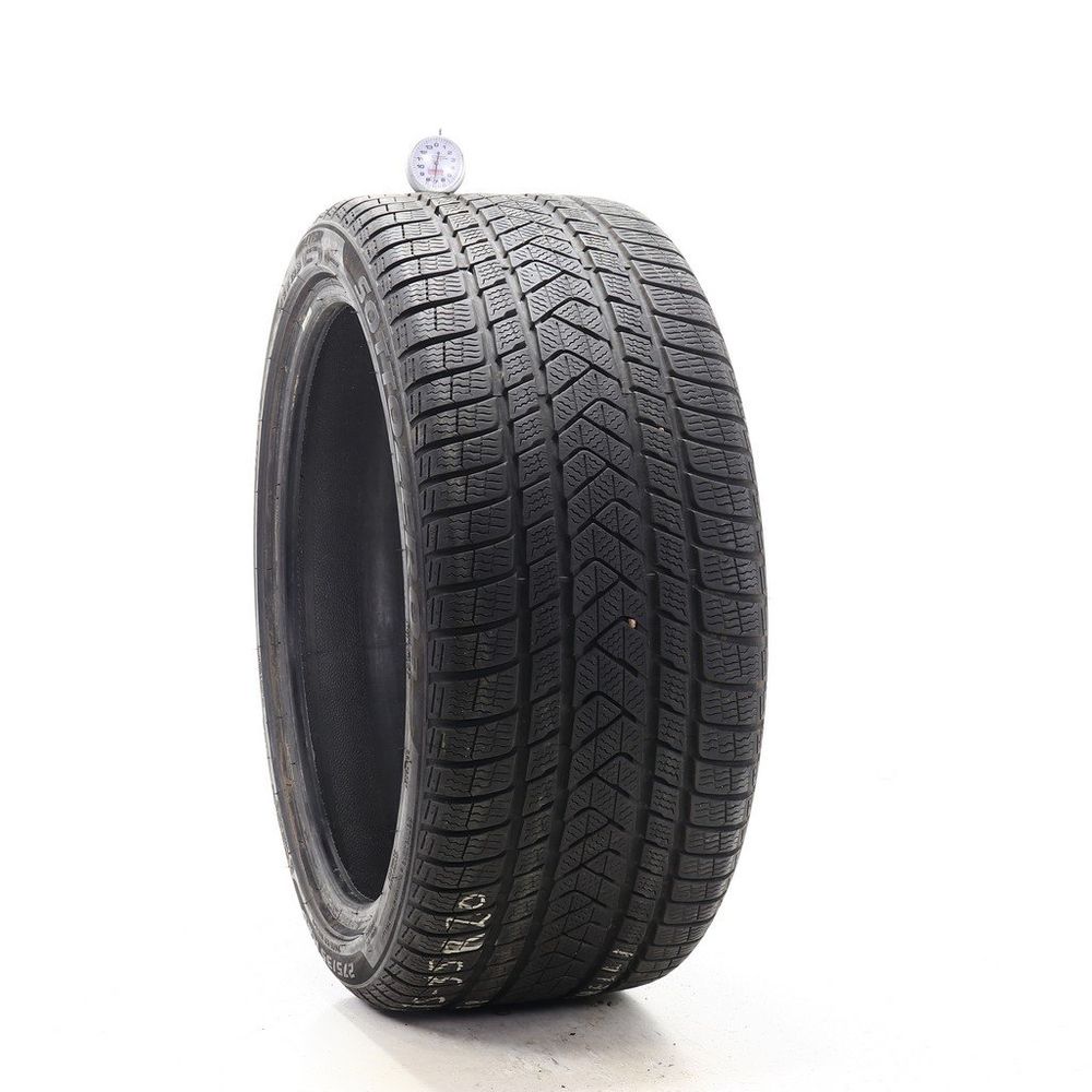 Used 275/35R20 Pirelli Winter Sottozero 3 Run Flat 102V - 7/32 - Image 1