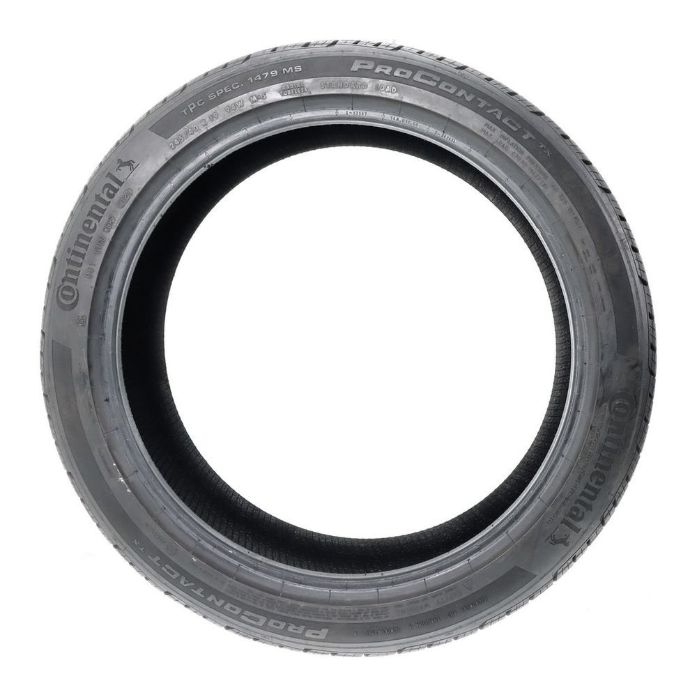 Used 245/40R19 Continental ProContact TX 94W - 7/32 - Image 3