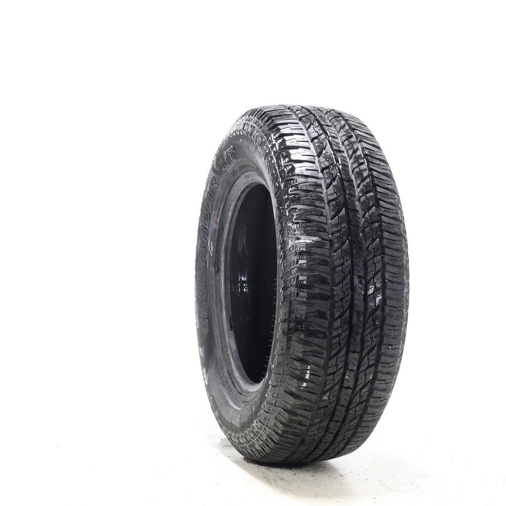 Set of (2) Driven Once 255/65R17 Yokohama Geolandar A/T G015 114H - 11.5/32 - Image 1