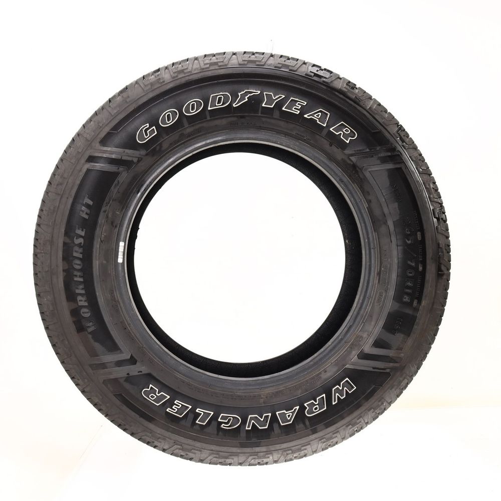 Set of (2) Used 265/70R18 Goodyear Wrangler Workhorse HT 116T - 8.5-9.5/32 - Image 3