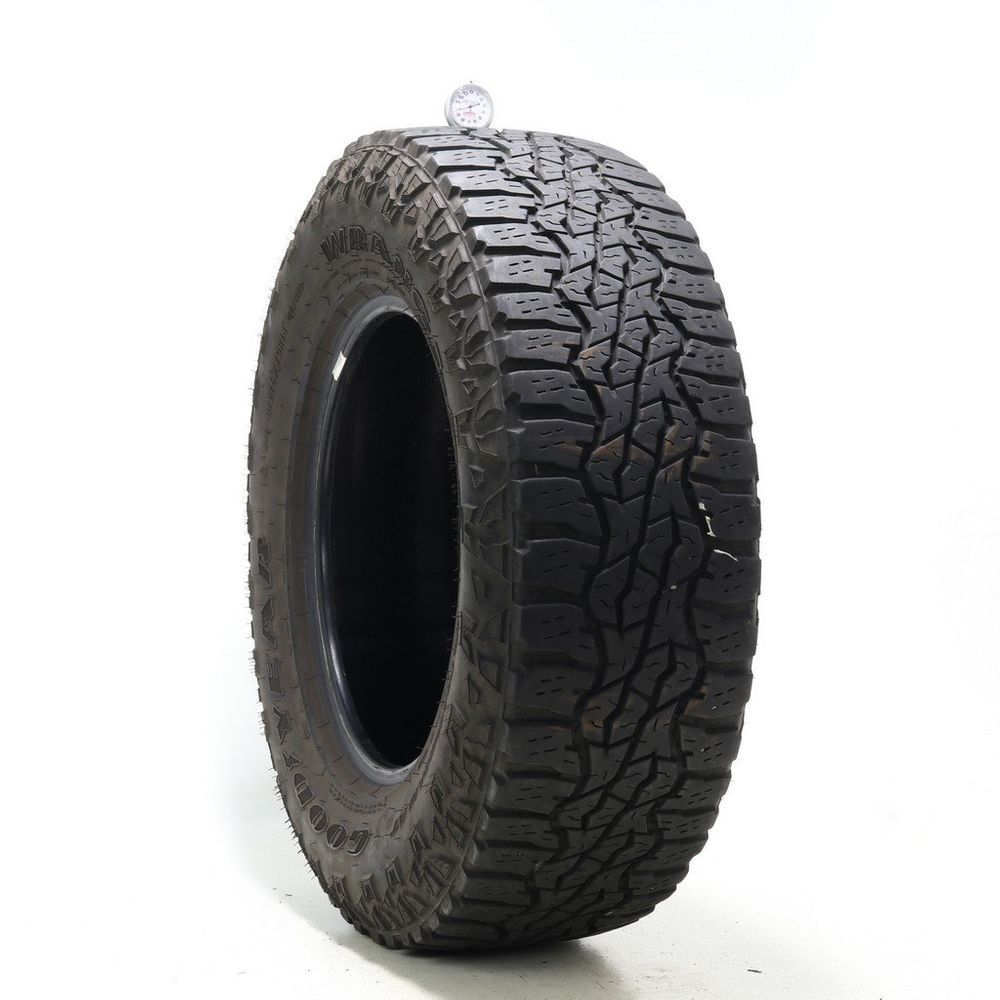 Set of (2) Used LT 275/70R18 Goodyear Wrangler Ultra Terrain AT 125/122Q E - 9.5-10/32 - Image 1