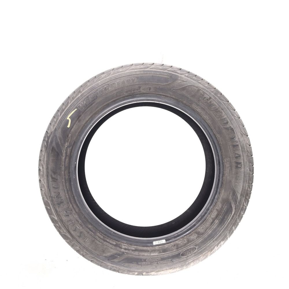 Set of (4) Used 235/55R17 Goodyear Assurance WeatherReady 99H - 7-8/32 - Image 6